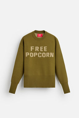 TEXT SWEATER X HARRY LAMBERT - Zara фото 7