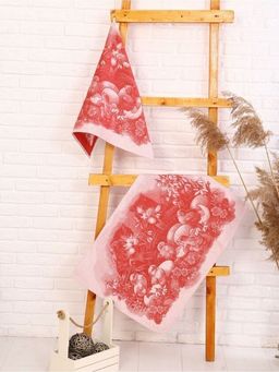 Полотенце жаккардовое Премиум Котята-Цыплята 50*70 см.