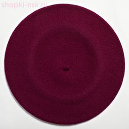 Берет фетр без отделки 11 Берет женский (56-58)