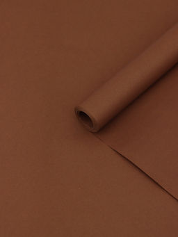 Бумага упаковочная крафт, двусторонняя, кофейный, 0.68×10±5% м