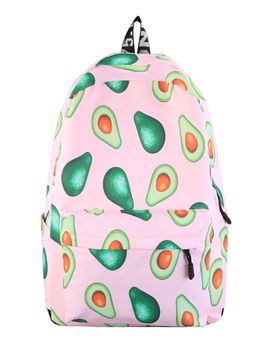 Рюкзак розовый "Авокадо"