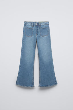 FLARED JEANS WITH POCKETS - Zara фото 4