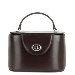 1139 chocolate, Женская кожаная сумка, Barcelo Biagi