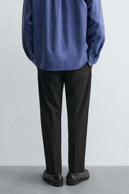 PANTAL?N CINTURA JOGGER CONFORT / Negro - Zara фото 3