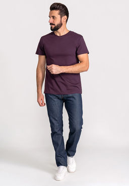 Футболка мужская короткий рукав GREG G146-RD-7020 (фиолет)  фото 3