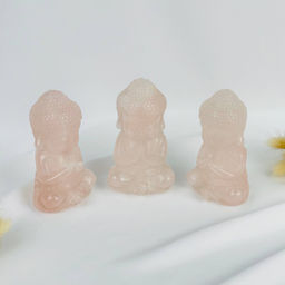 Статуэтка Будда из Розового кварца