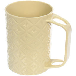 Цена за 3 шт. Кружка пластиковая 500мл "Узор", микс цветов