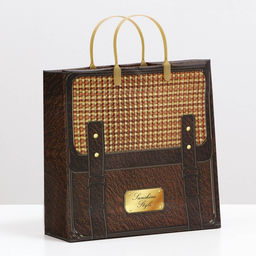 Цена за 10 шт. Пакет «Портфель», мягкий пластик, 30×30 см, 120 мкм