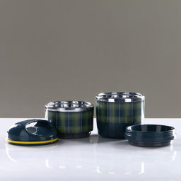 Ланч-бокс Клеточка, 1.08 л, сохраняет тепло 4 ч, 11.5 х 21 см - Take it easy фото 5