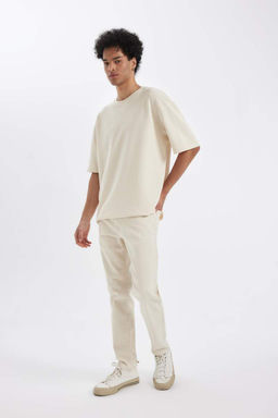 Узкие зауженные джинсовые брюки с нормальной талией и зауженной посадкой - Defacto фото 5