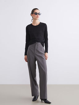 Dar Fit Modal Kar???ml? Kad?n Pantolon