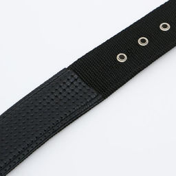 Ошейник Комфорт комбинированный, 60 х 4 см, ОШ 45-55 см, чёрный - Пижон фото 5