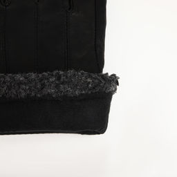 Перчатки мужские, размер XL, с утеплителем, чёрная