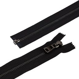 Молния Металл декоративная Gamma Premium MLP-5 60 см под черный никель черный никель однозамковая Тип 5 1 шт разъёмная ЧЕРНЫЙ