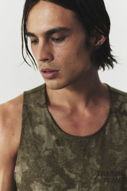 Camiseta de deporte sin mangas en DryMove - H&m фото 3