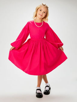 ACOOLA / Платье детское для девочек Fihtel фуксия  фото 2