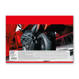 Светоч Альбом для рисования 100 г/м2 A4 29 х 20.5 см 48 л. на скобе 10 шт. 48АЛСК4_000261 Крутые байки