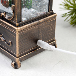 Светильник настольный новогодний 14х8х27 см / NG206-27 /уп 12/ музыкальный - Галеонтрейд фото 3