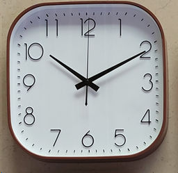 Часы настенные 30 см коричневые / Y8030T6 /уп 20/