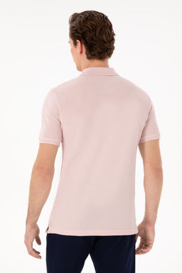 Erkek Slim Fit Polo Yaka Pudra Basic Ti__rt Sepette S_rpriz _ndirim - U.s. polo assn фото 5