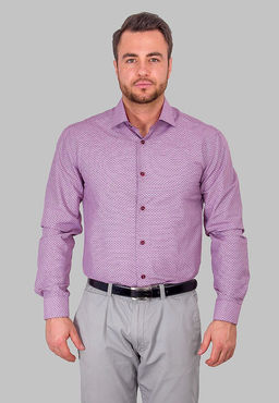 Сорочка мужская длинный рукав GREG 663/139/260/ZV/1  фото 7