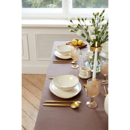 Скатерть Этель Elegance, 150×220 +/-3 см, цвет кофейный, пл. 192 г/м², хл с ВГМО