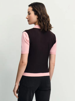 Двухслойный джемпер с вискозой в составе / Zarina