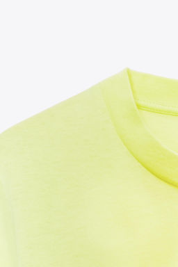 WASHED T-SHIRT WITH SLOGAN - Zara фото 28