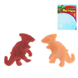 Цена за 10 шт. Растущие животные «Динозавры», набор 2 шт., МИКС