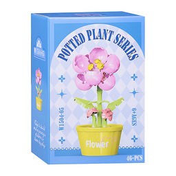 Конструктор "Цветок" (46 дет.) в коробке