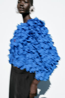 PETAL JACKET - Zara фото 8