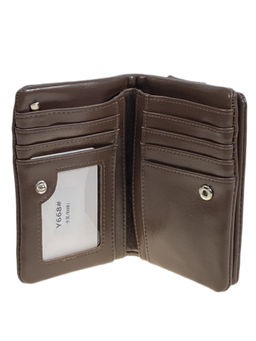 Женское портмоне из искусственной кожи, цвет хаки - Greta фото 2