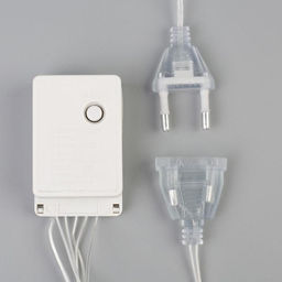 Гирлянда Занавес 3?1.4 м с насадками Перья, IP20, прозрачная нить, 80 LED, свечение розовое, 8 режимов, 220 В - Luazon lighting фото 6