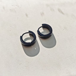 Серьги из стали