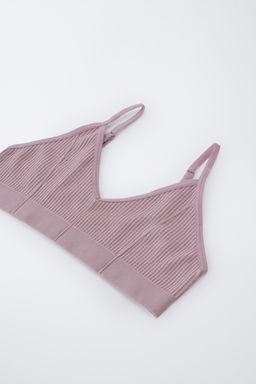 8-14 YEARS/ TWO-PACK OF WAFFLE TEXTURE TOPS - Zara фото 2