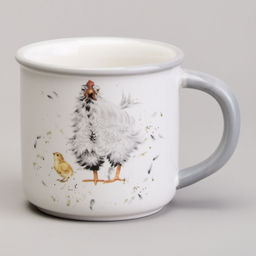 КРУЖКА LEFARD FUNNY HENS 13*10*9,5 СМ 450 МЛ