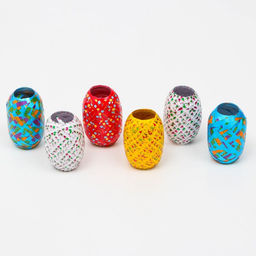 Лента упаковочная «С днём рождения», МИКС, 0.5 см × 10 м