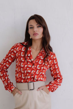 Блуза с английским воротником - Martichelli фото 40