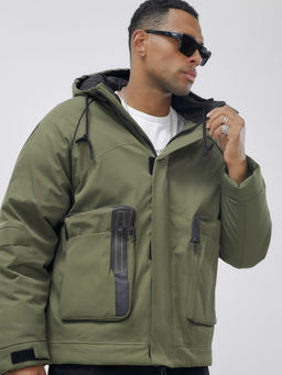 Куртка зимняя до - 20 бежевого цвета цвета хаки - Mtforce фото 6