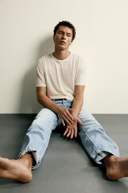 JEANS STRAIGHT FIT / Azul - Zara фото 5