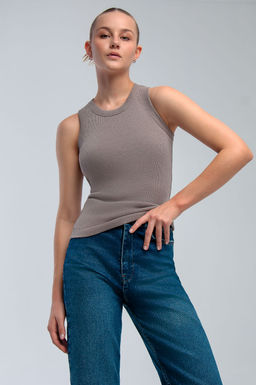 Арт.3201/4 Майка женская 42-46 (3 шт) Цвет:кофейный - Калинка фото 7