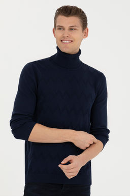 Мужской темно-синий свитер - U.s. polo assn фото 17