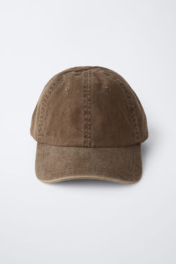 STORIESZ - GORRA EFECTO LAVADO / Marr?n - Zara фото 7
