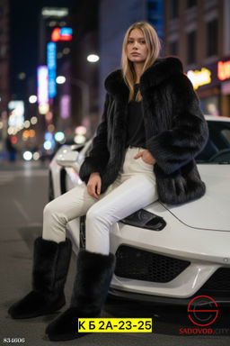 Эко-шуба из искусственного меха - Bruno фото 2