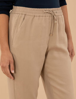 Bej Carrot Fit Kuma_ Pantolon - Pierre cardin фото 5