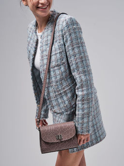 Сумка на плечо Deboro 31033 фиолетовый шепот