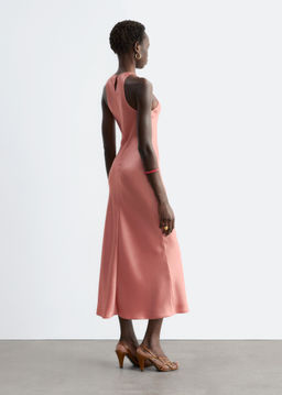 Vestido midi de sat?n sin mangas - H&m фото 6