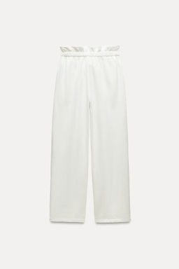 JOGGING TROUSERS WITH BELT - Zara фото 7