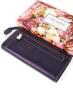 Женский кожаный кошелек на молнии Sergio Valentini СВ 8140-016  фото 3