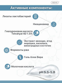 PRO BIO ADVANCE, сыворотка для лица с пробиотиками и гиалуроновой кислотой Tetrahyal 4D - Mesomatrix фото 12